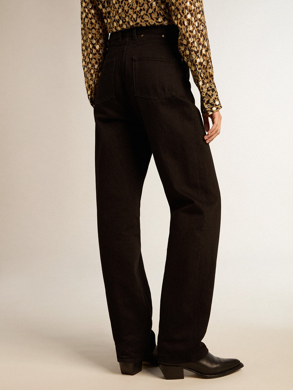 Women's black jeans| Golden Goose
