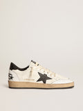 Women's Ball Star in nappa with black star and black heel tab| Golden Goose