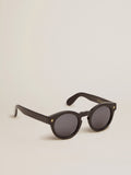 Sunframe Panthos model with black frame and gold details| Golden Goose