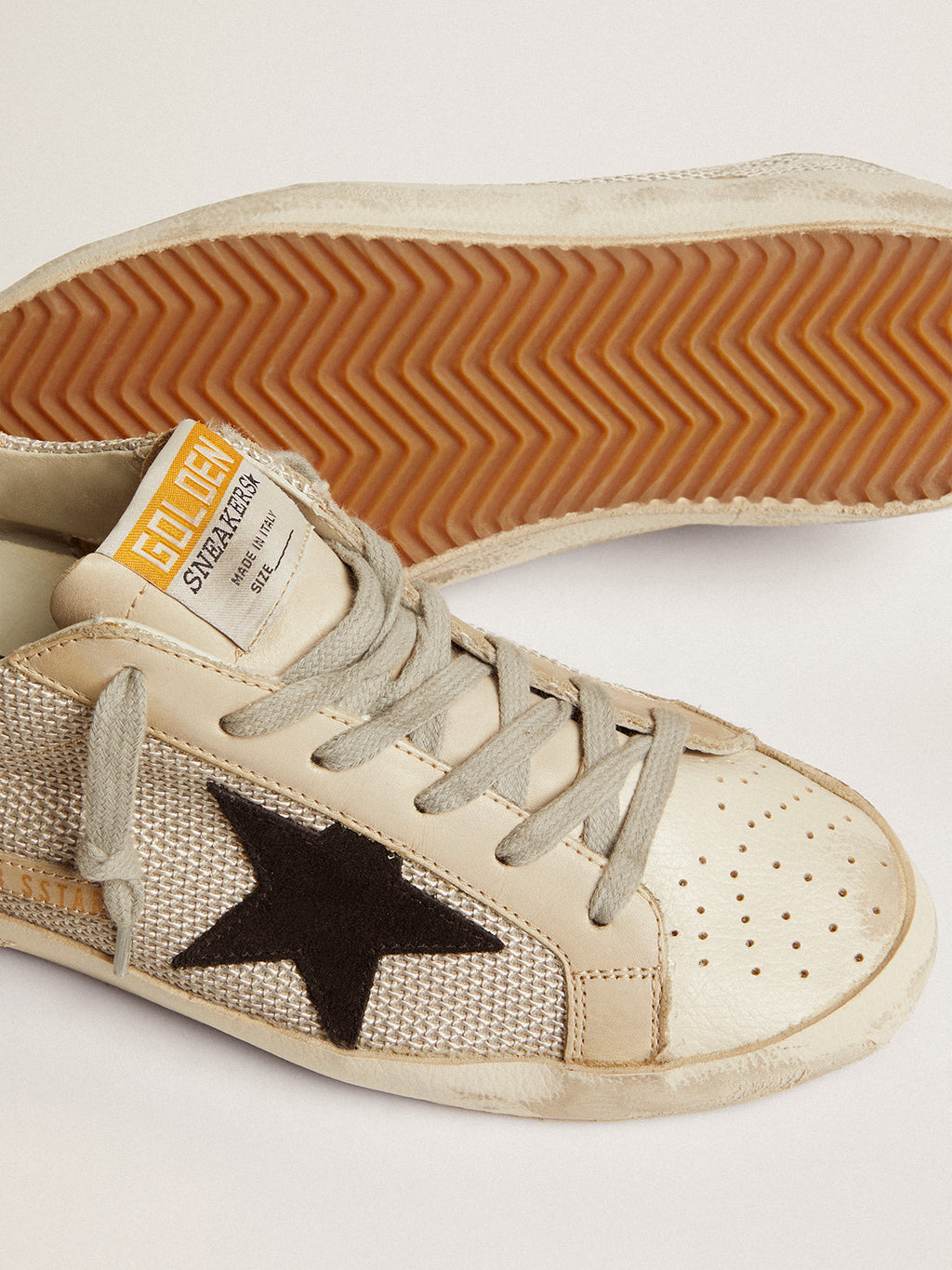 Women's Super-Star in leather| Golden Goose