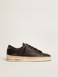 Men's Stardan in total black leather| Golden Goose