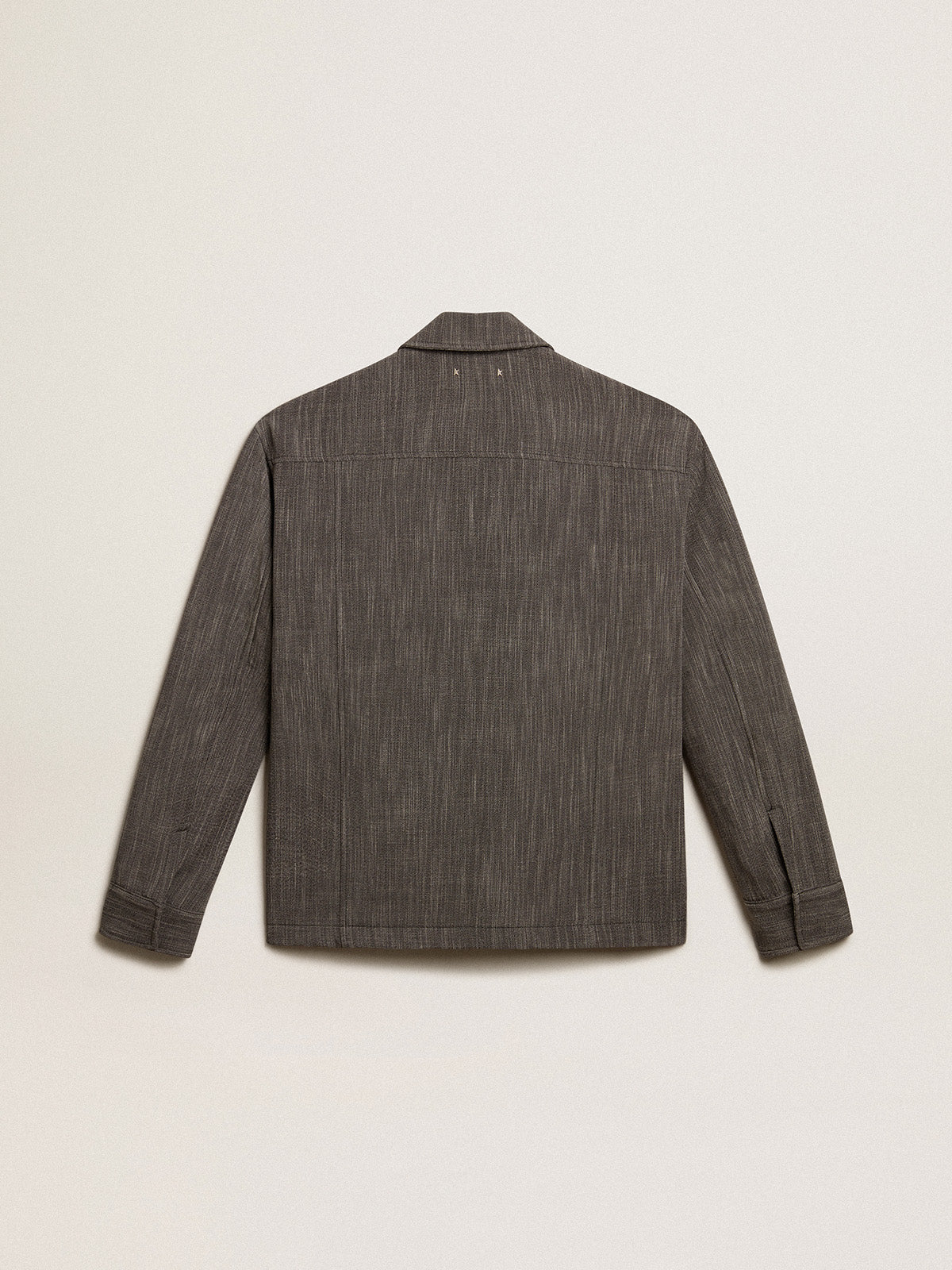 Men's wool blend coach jacket| Golden Goose
