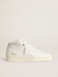 Women's bio-based Mid-Stardan with white star and heel tab| Golden Goose