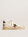 Ball Star in nappa with leopard-print pony skin star and heel tab| Golden Goose