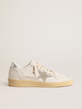 Ball Star with suede star and metallic leather heel tab| Golden Goose