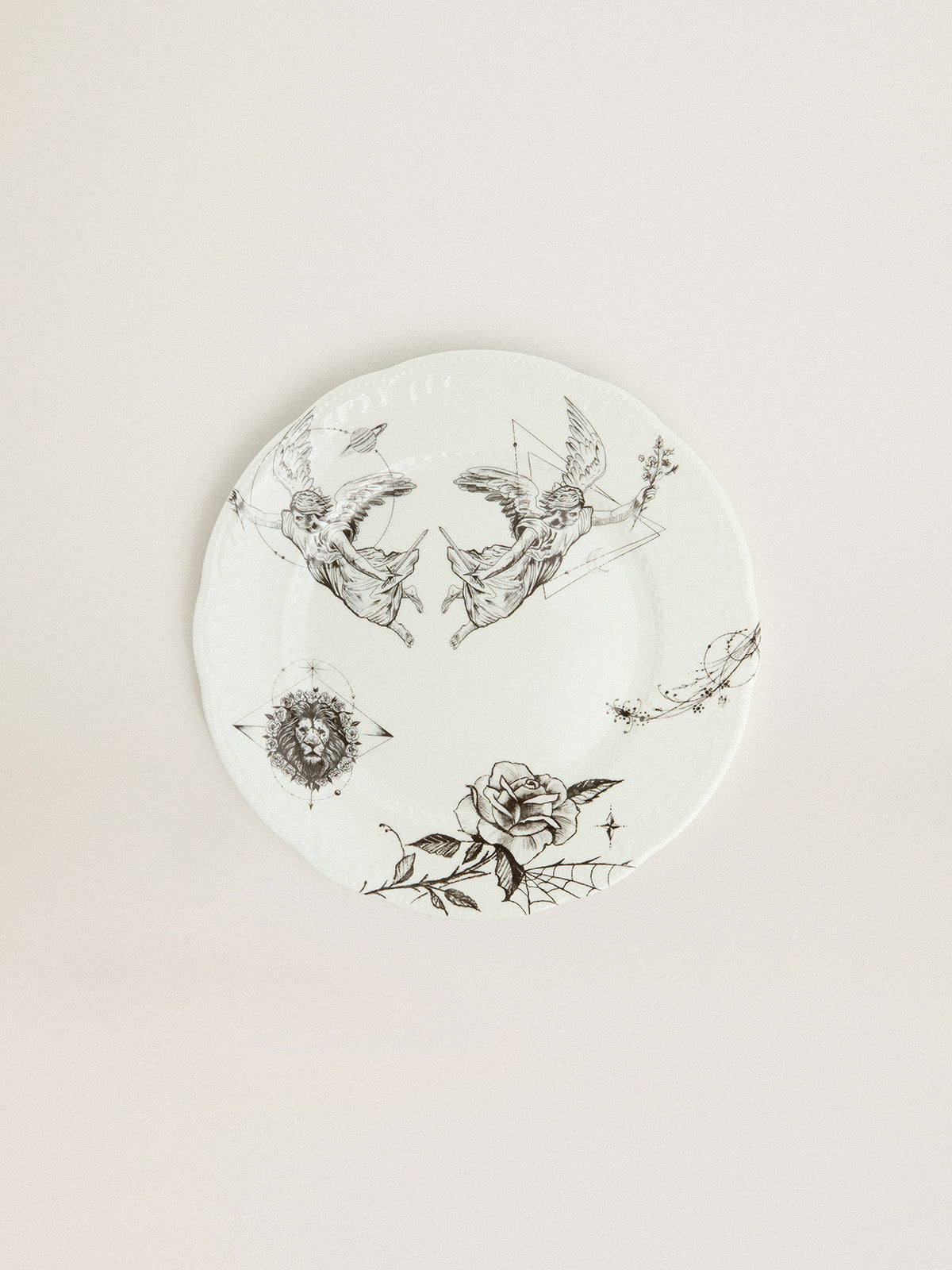 Exclusive HAUS of Dreamers porcelain plate| Golden Goose