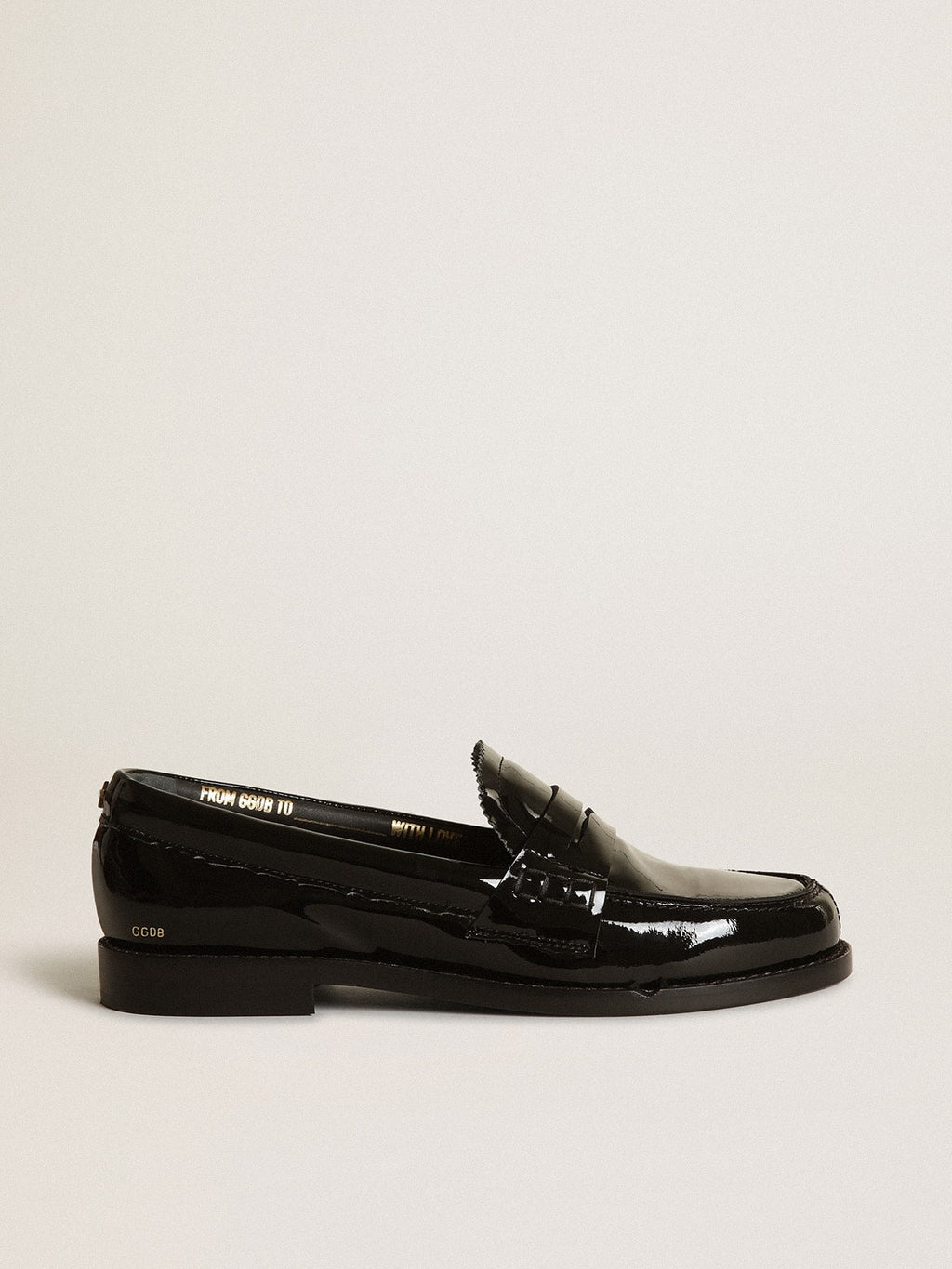 Jerry loafer in black patent leather| Golden Goose