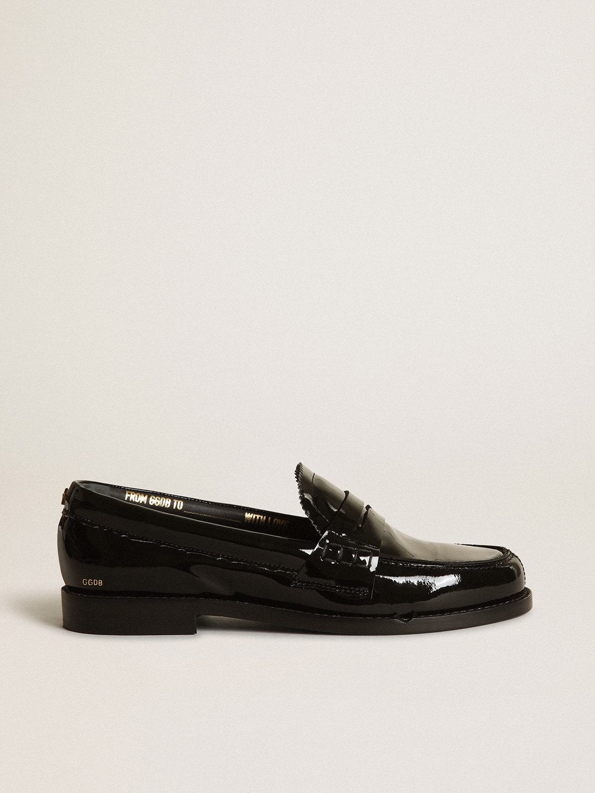 Jerry loafer in black patent leather| Golden Goose