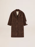 Women's wool cocoon coat| Golden Goose