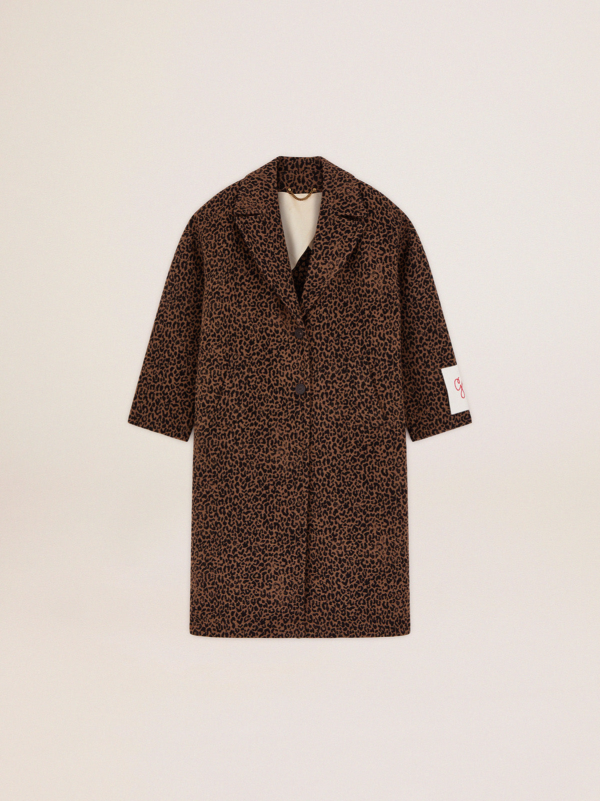 Women's wool cocoon coat| Golden Goose