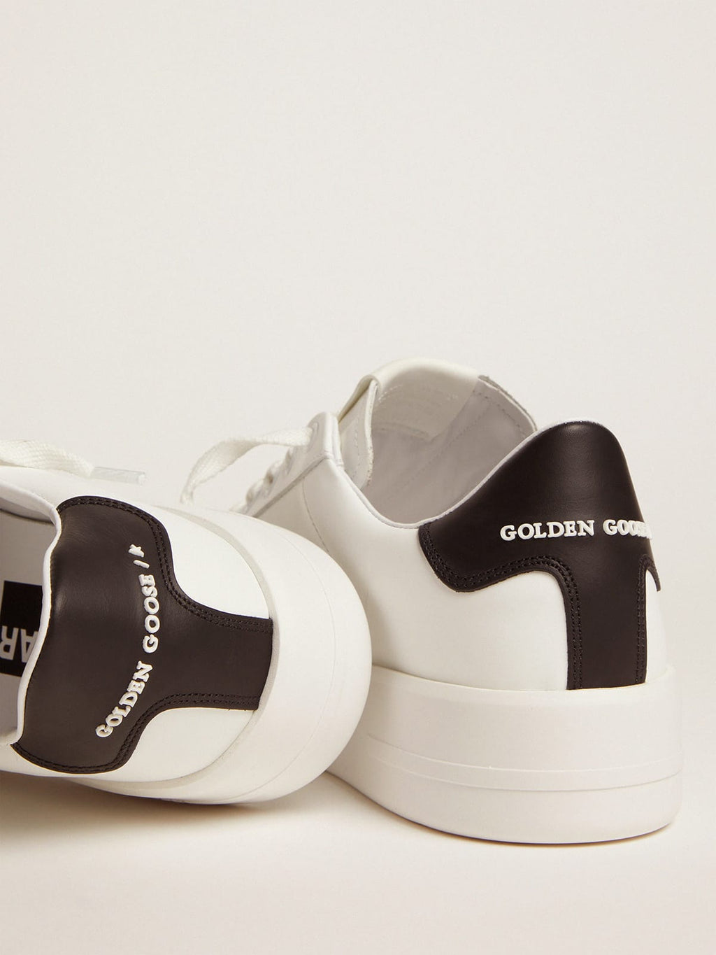 Women's Purestar with black heel tab| Golden Goose