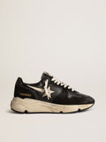Women's Running Sole in black nappa and suede| Golden Goose