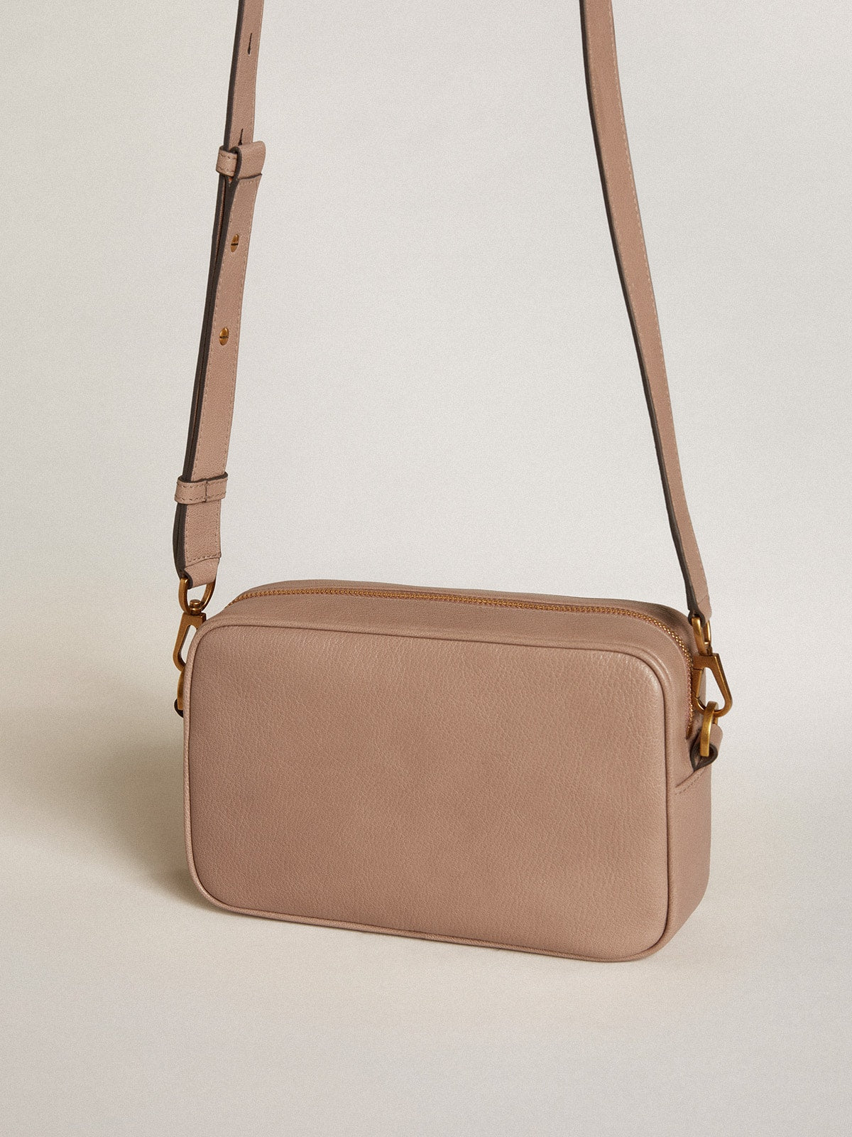 Women's Star Bag in ash-colored leather| Golden Goose