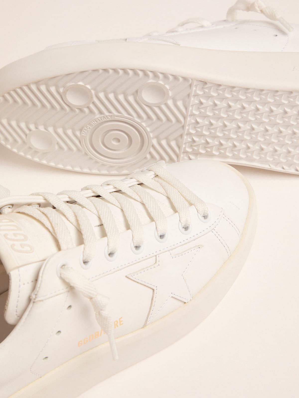 Women's Purestar sneakers with gold-coloured heel tab| Golden Goose