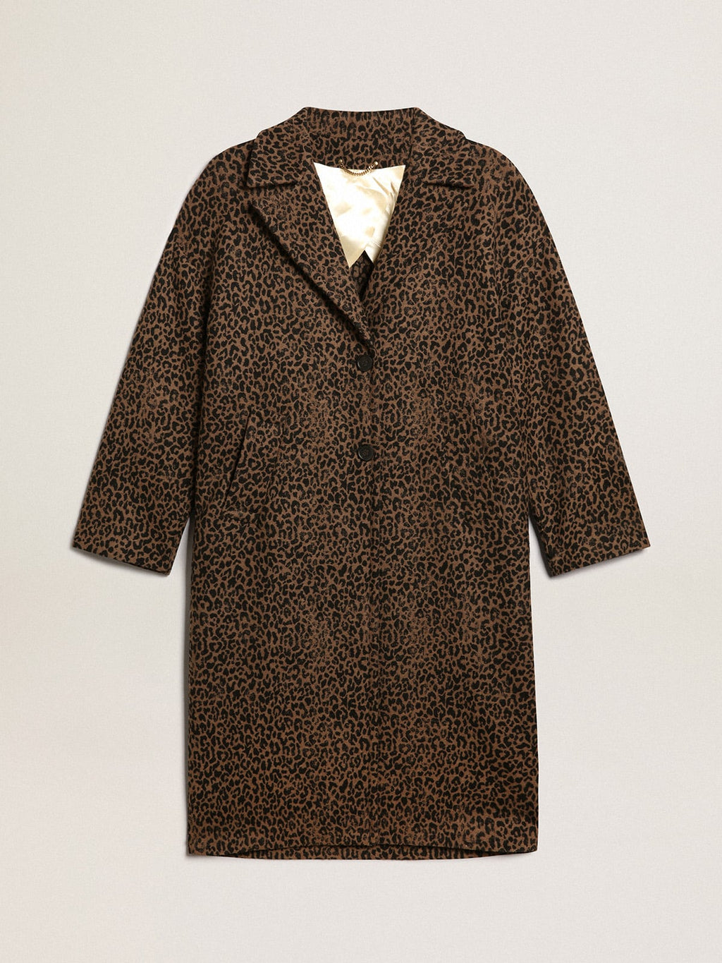 Women's wool cocoon coat| Golden Goose