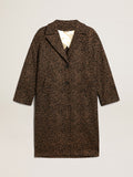 Women's wool cocoon coat| Golden Goose