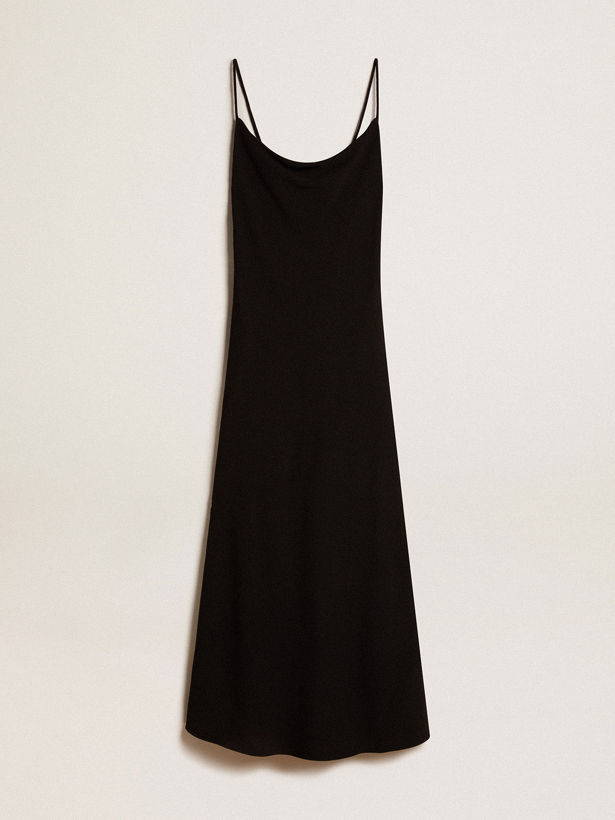 Black slip dress| Golden Goose