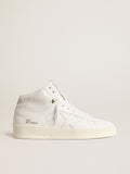 Women's bio-based Mid-Stardan with white star and heel tab| Golden Goose