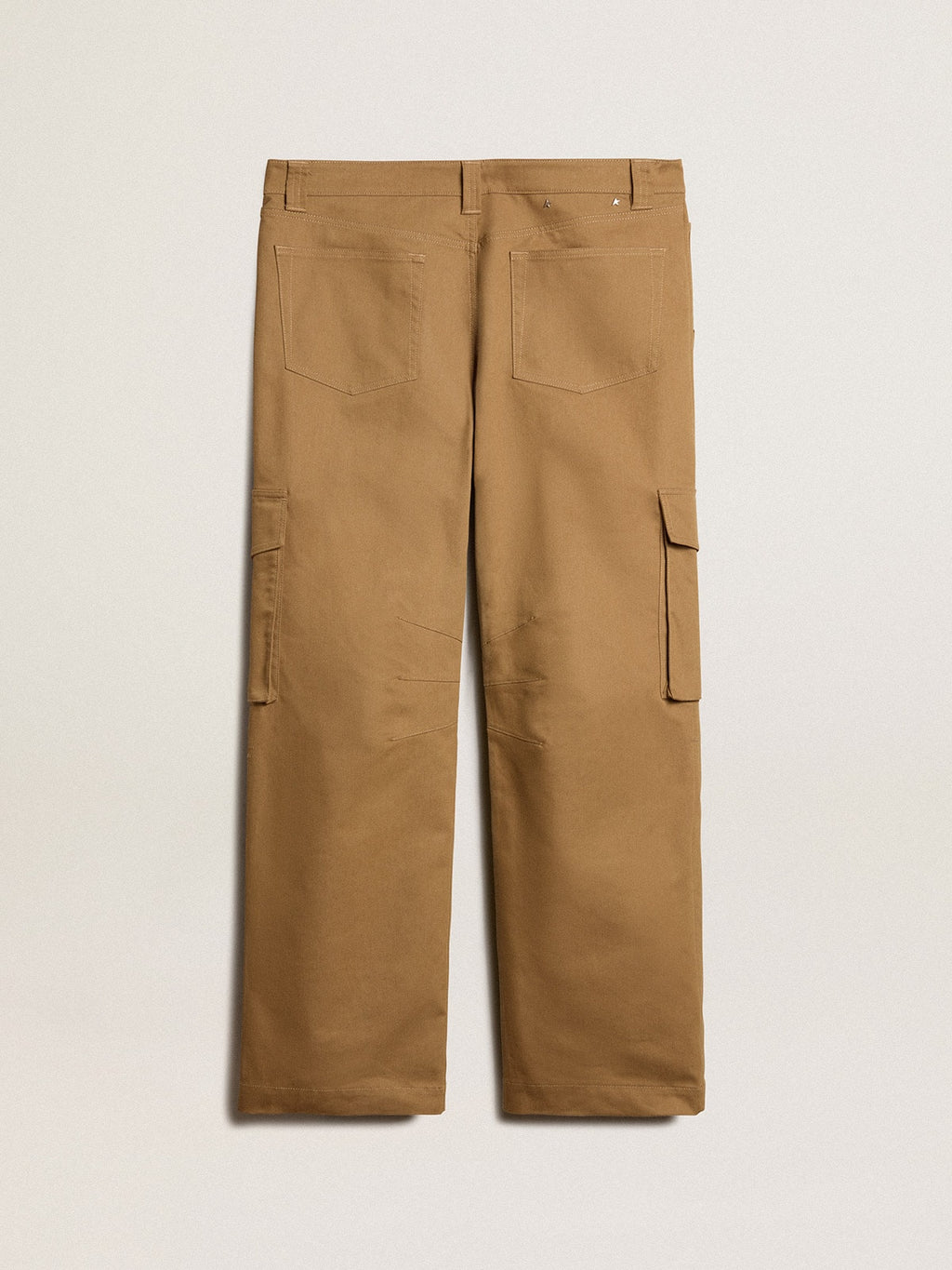 Beige khaki cargo pants| Golden Goose