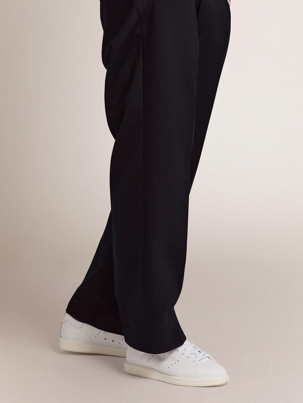 Men's Starter in leather with star on the heel tab| Golden Goose