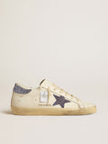 Sneaker Swarovski crystals Super-Star LTD for women| Golden Goose